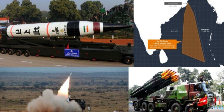 India Issues NOTAM Warning of 1500 Km for Major Missile Test in Bay of Bengal Between October 15–17