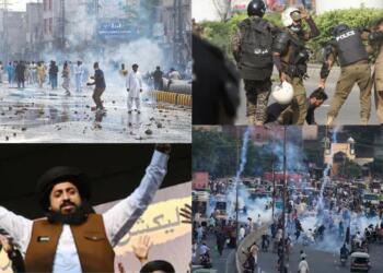 Pakistan on Edge of a Civil war? TLP group March Turns Violent, Several Feared Dead in Police Firing As Per Reports