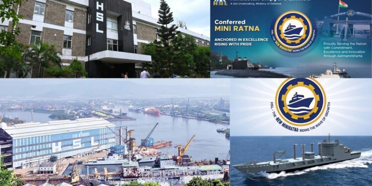 HSL Conferred With Mini Ratna Status : The Dream of an Indigenous Navy and the Role of Hindustan Shipyard Limited