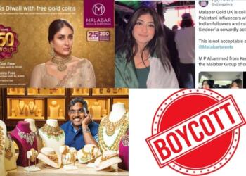 How Malabar Gold Betrayed Indian Interests And Collaborated With a Pakistani Who Hates Bharat? The Story Behind Boycott Call