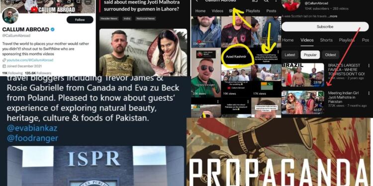 How Pakistan’s ISI Is Using Western Vloggers to Wage a Narrative War Against India?