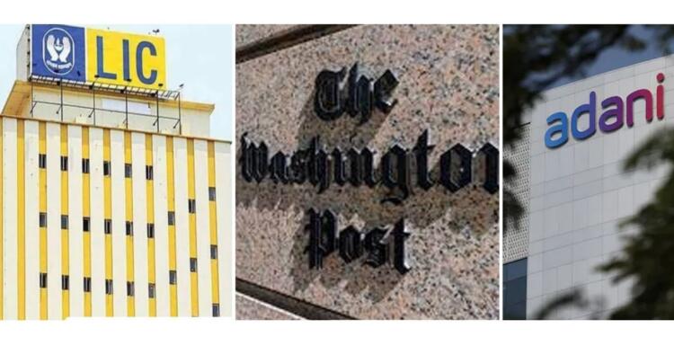 When India Builds, Congress and Its Western Cheerleaders Bleed: How Washington Post’s Hit Job on LIC & Adani Is A Manufactured Lie Against India’s Growth Story