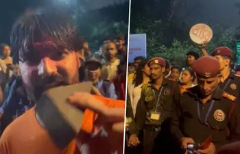 Durga Puja Immersion at JNU Turns Violent: Leftist Student Groups Blamed