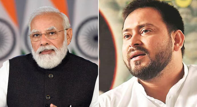 Elders urged to remind youth of “Jungle Raj” in Bihar as PM sounds alarm over Tejashwi’s CM face declaration