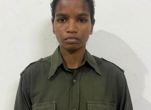 Woman Maoist Kamla Sodi with Rs 17 lakh bounty surrenders in Chhattisgarh