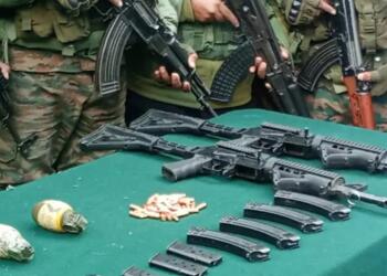 Major Terror Plot Thwarted: High-Grade Arms Cache Seized Near LoC in Handwara