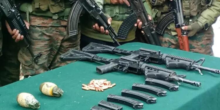 Major Terror Plot Thwarted: High-Grade Arms Cache Seized Near LoC in Handwara