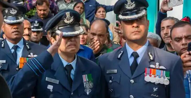 Courage in Uniform and An Unshaken Resolve Amid Immense Loss: Wing Commander Afshan’s Final Goodbye to Her Husband Wing Commander Namansh Syal