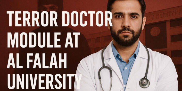 “Terror in White Coats: Al Falah University’s Doctor Module Exposes Dangerous Radical Network”