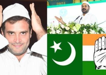 Revanth Reddy’s ‘Congress Means Muslims’ Remark : Has Congress Finally Become the New Muslim League?