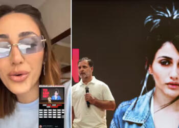 “What Madness Is This?” Brazilian Model Larissa Nery After Rahul Gandhi’s ‘Vote Chori’ Allegations