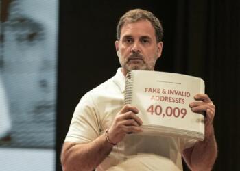 ‘Vote Chori’ Drama of Rahul Gandhi Exposes Congress Legacy of Untruth