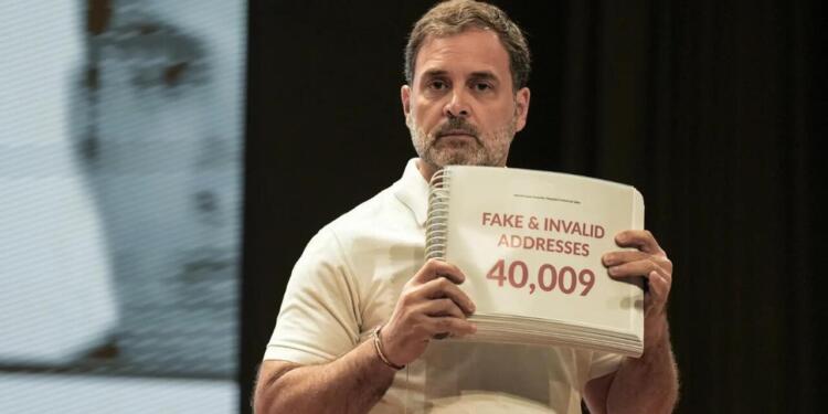 ‘Vote Chori’ Drama of Rahul Gandhi Exposes Congress Legacy of Untruth