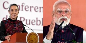 PM Modi & Mexican President Claudia Sheinbaum