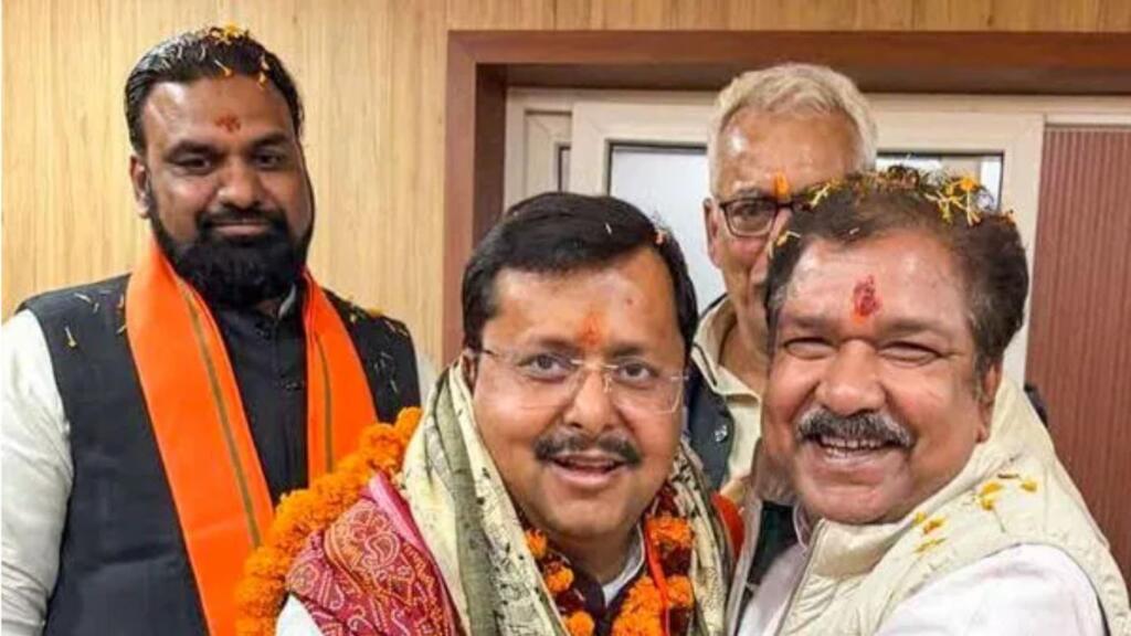 Nitin Nabin with BJP Leaders of Bihar