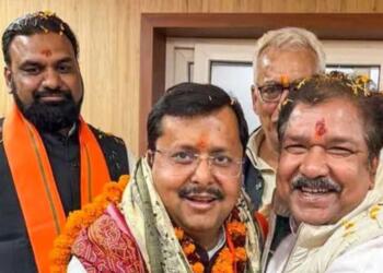 Nitin Nbin as BJP President