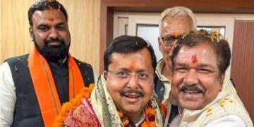 Nitin Nbin as BJP President