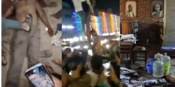 Hindu Youth Set on Fire in Bangladesh