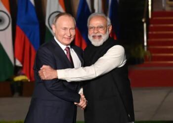 President Putin with PM Modi