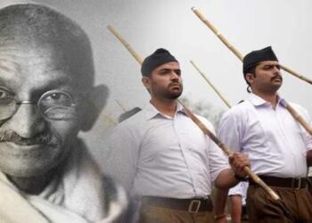 Mahatma Gandhi at an RSS Training Camp: A First-Hand Experience