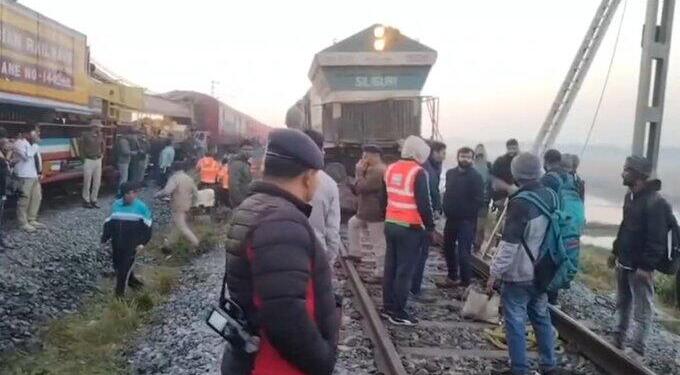 Sairang Rajdhani Express derails after hitting elephants in Assam, 8 elephants killed, passengers safe