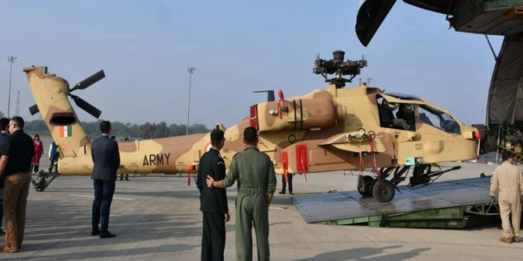Army Receives Final Batch of Apache AH-64E Attack Helicopters, Strengthening Army Aviation in Jodhpur
