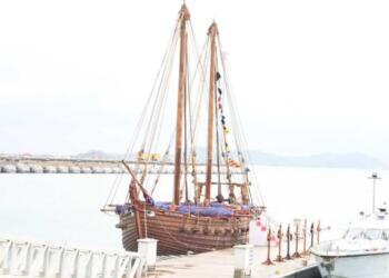 Indian Navy’s ‘Stitched Ship’ Kaundinya to Embark on Its First Ocean Voyage, Showcasing India’s Maritime Heritage to the World