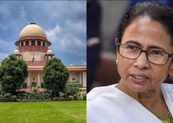 Mamata Banerjee at the Center as Supreme Court Intervenes in Bengal ED Controversy