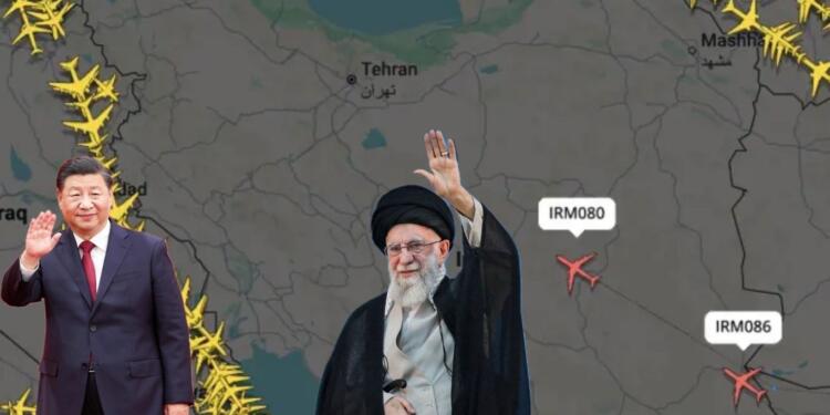Iran-Bound Flights Trigger Questions