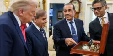 Asim Munir with Trump