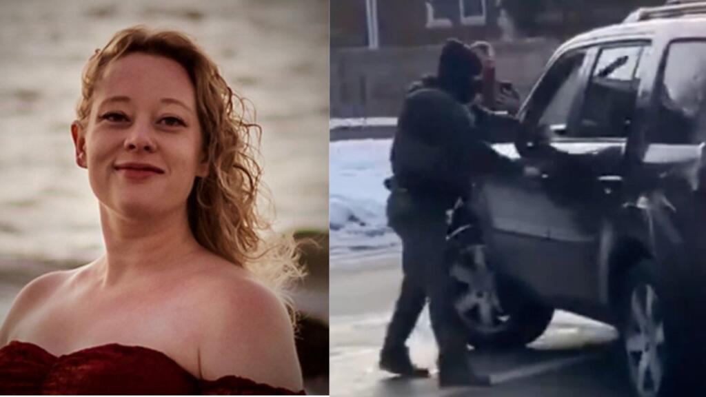 A 37-year old woman was shot ded by ICE