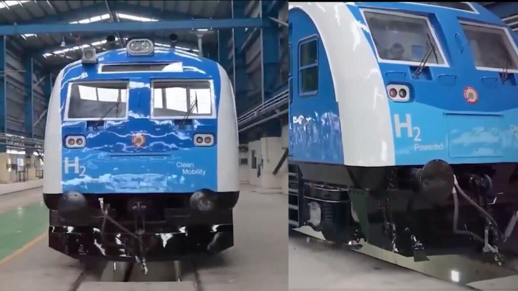 India’s First Hydrogen Train Set to Run on Jind–Sonipat Route
