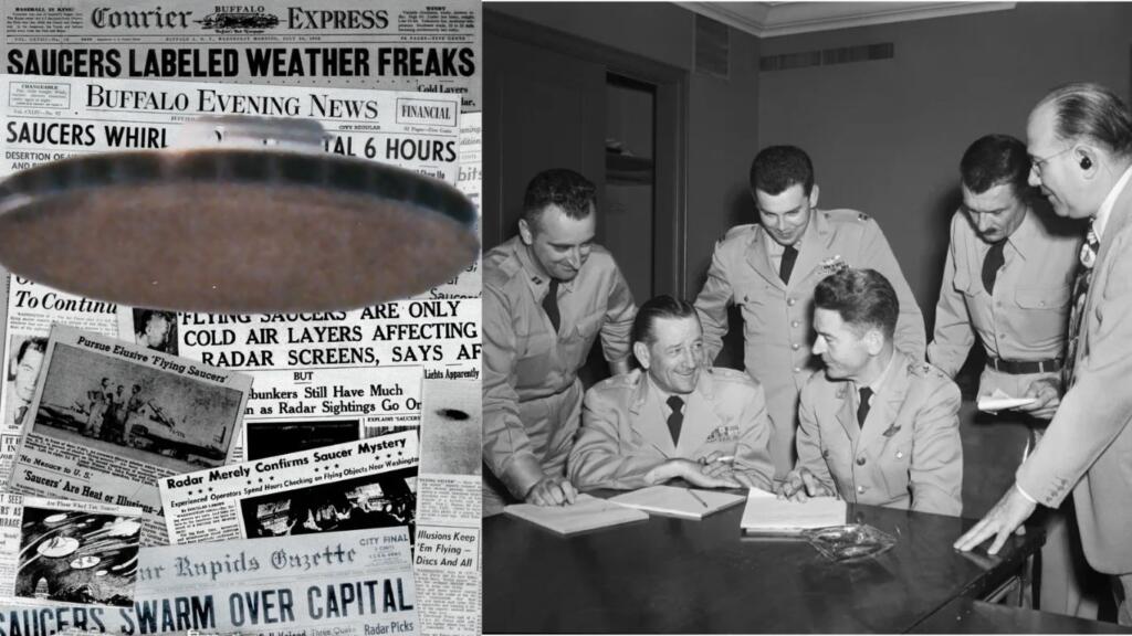 When UFOs Swarmed Washington