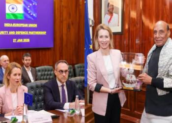 India Becomes Third Asian Nation to Seal Security and Defence Partnership With EU