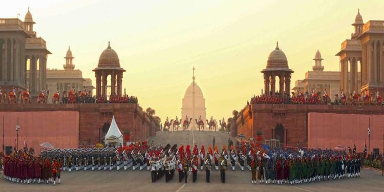 Delhi Gears Up for Beating Retreat Ceremony; Iconic Tunes ‘Vande Mataram’, ‘Anand Math’, ‘Atulya Bharat’ to Regale Audience
