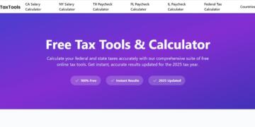 Taxtools: Simplifying Modern Tax Planning and Paycheck Insights