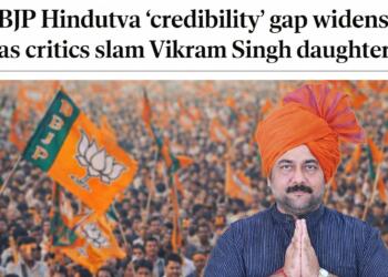 BJP Hindutva Credibility Gap Widens as Critics Slam Vikram Singh Daughters