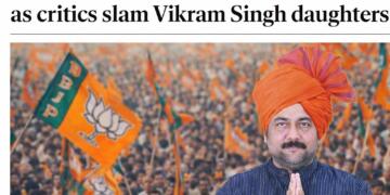 BJP Hindutva Credibility Gap Widens as Critics Slam Vikram Singh Daughters