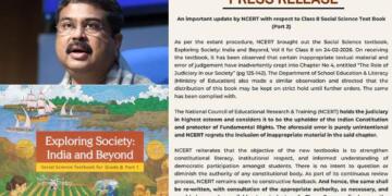 NCERT Withdraws Class 8 Textbook After Supreme Court Flags Judicial Corruption Chapter; Education Minister Demands Accountability