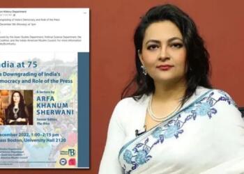 Hindu women Confront Wire’s Arfa Khanum in Noida Temple Row