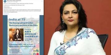 Hindu women Confront Wire’s Arfa Khanum in Noida Temple Row