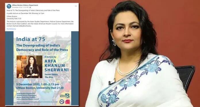 Hindu women Confront Wire’s Arfa Khanum in Noida Temple Row