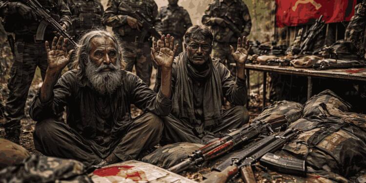 Maoist Leadership Crumbles: Devuji, Sangharam’s Surrender Signals Near Collapse of Insurgency