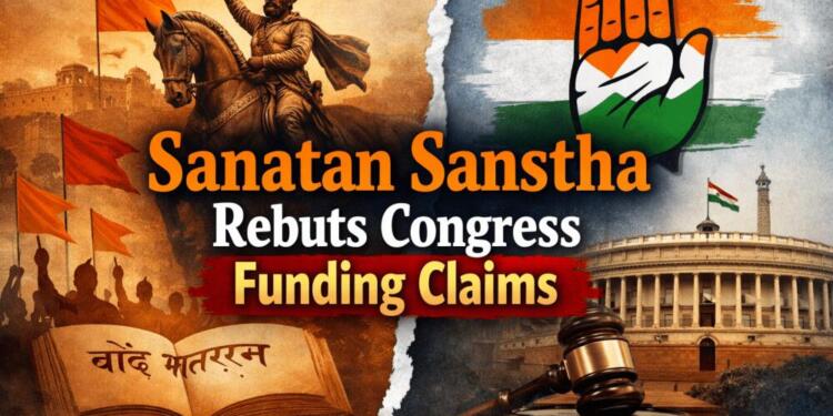 Sanatan Sanstha Rebuts Congress Funding Claims