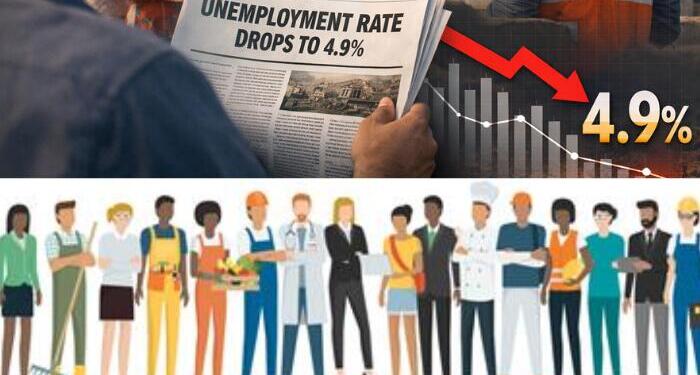 India’s Jobless Rate Drops to 4.9% in February, Signalling Gradual Improvement in Labour Market