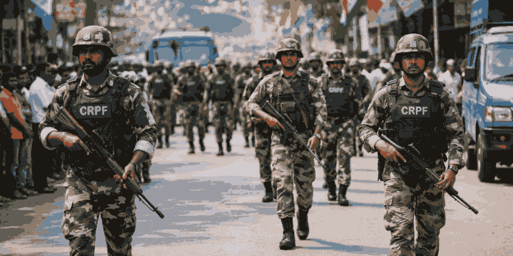 Massive Deployment Planned: Central forces to Dominate West Bengal’s High-Stakes Election Security Grid