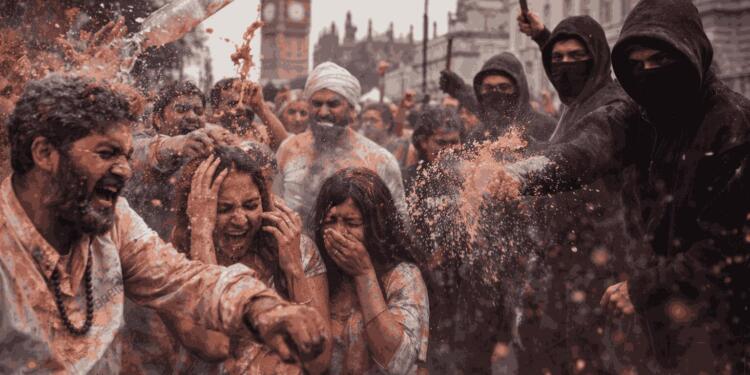 London Holi Celebration Disrupted as Festival Gathering Turns Tense