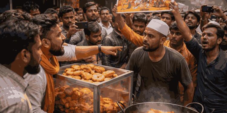 Meerut Street Vendor Exposed After UPI Payment Reveals True Identity