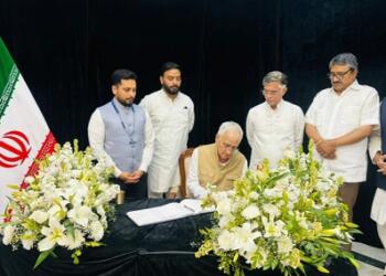 Congress Leaders’ Visit to Iranian Embassy for Ayatollah Khamenei Condolence Meet Draws Political Scrutiny