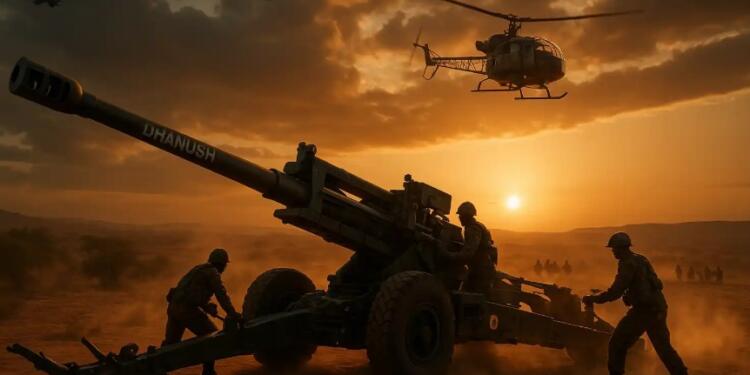 Indian Army Set to Receive Final Batch of Dhanush Howitzers by 2026, Plans Major Expansion with 300 More